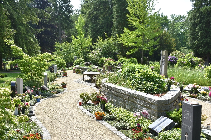 Grabanlage auf dem Urnenhain in Zittau